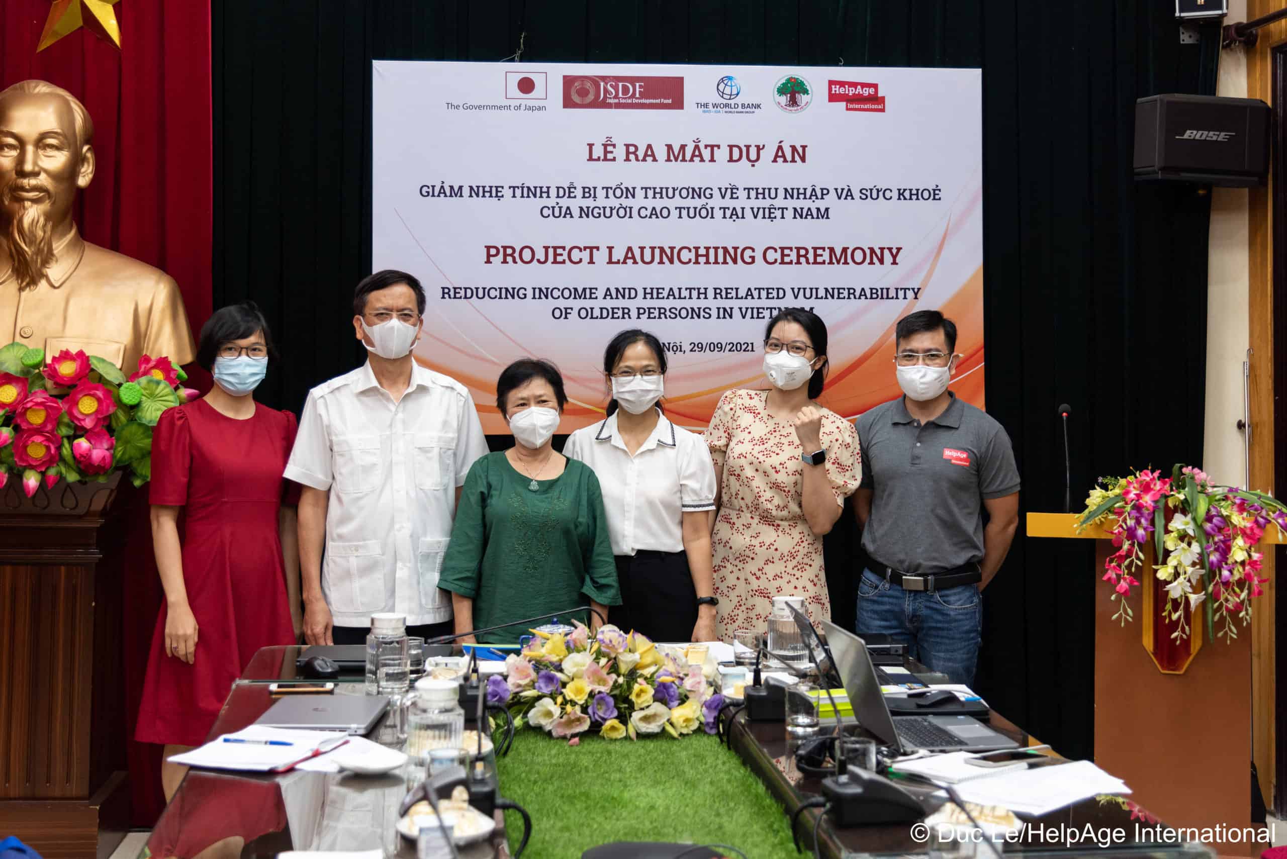 Lễ ra mắt Dự án VIE071 “Giảm nhẹ tính dễ bị tổn thương về thu nhập và sức khỏe của NCT Việt Nam”