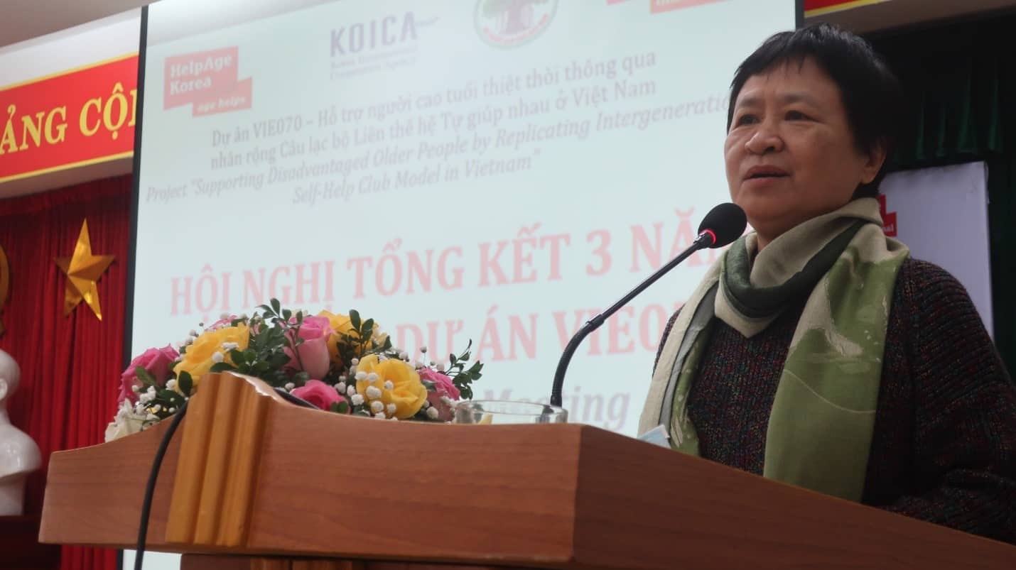 Hà Nội: Tổng kết 3 năm dự án VIE070 và hướng đi mới trong công tác nhân rộng mô hình Câu lạc bộ Liên thế hệ Tự giúp nhau