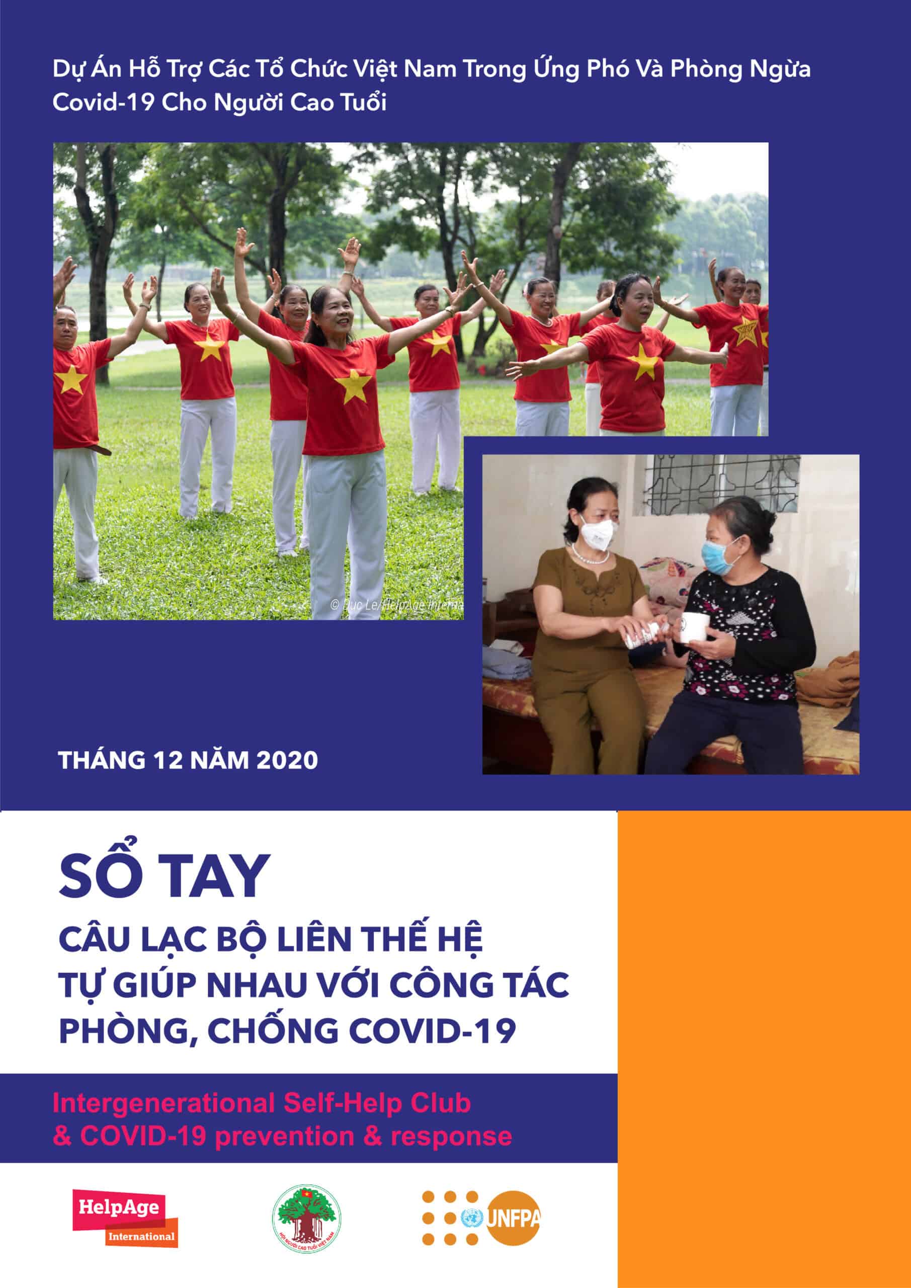 Sổ tay Câu lạc bộ Liên thế hệ Tự giúp nhau với công tác phòng, chống COVID-19