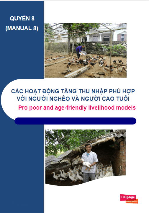 Quyển 8: Các mô hình tăng thu nhập phù hợp với người nghèo vào người cao tuổi