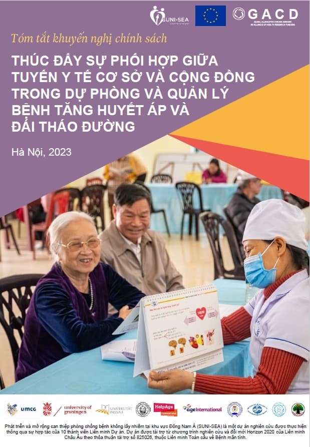 Thúc đẩy sự phối hợp giữa tuyến y tế cơ sở và cộng đồng trong dự phòng và quản lý bệnh tăng huyết áp và đái tháo đường