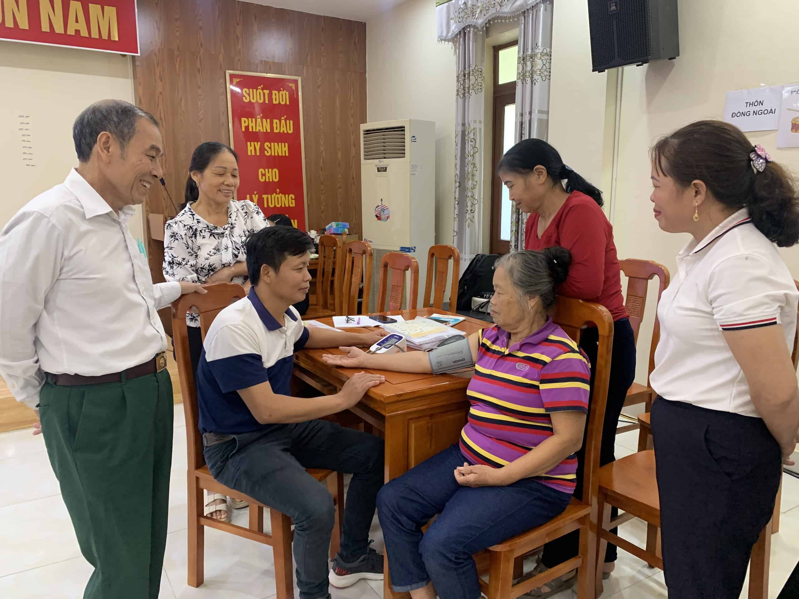Tập huấn cho tình nguyện viên chăm sóc