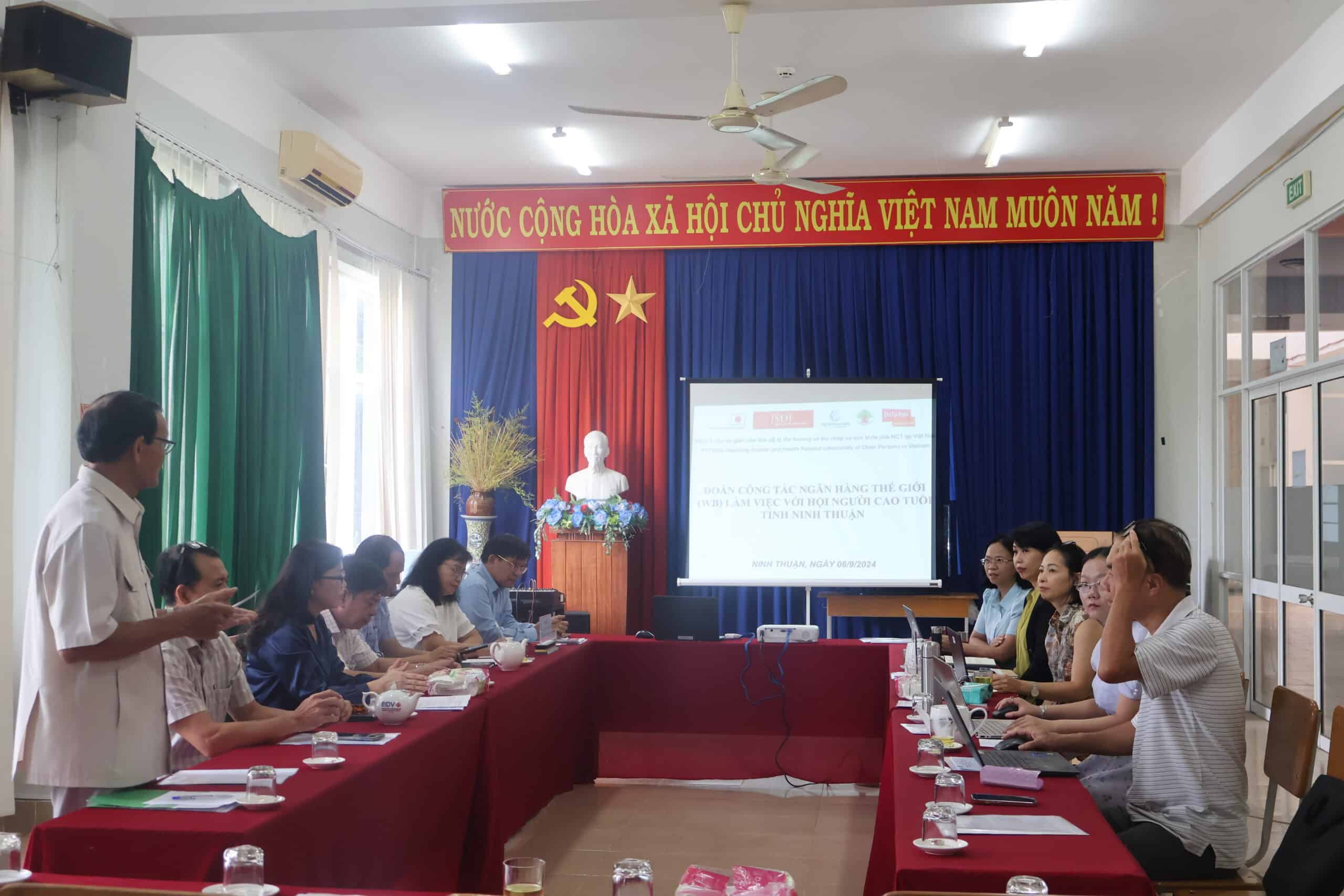 Chuyến thăm thực địa Dự án VIE071 của đoàn công tác Ngân hàng Thế giới tại Ninh Thuận