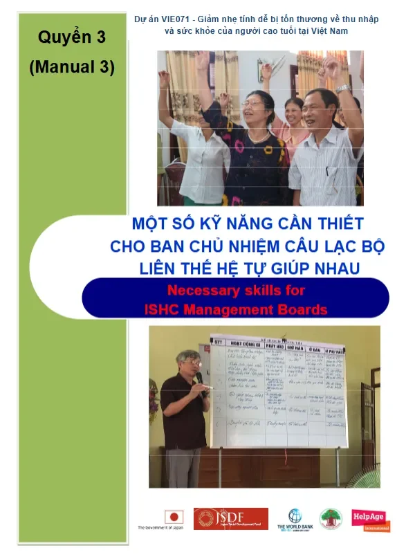 Quyển 3: Một số kỹ năng cần thiết cho Ban chủ nhiệm Câu lạc bộ